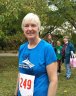 Eileen, at the start of the Circle 5K race.