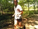 Jay, running hard for 26.2 miles