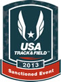 [Logo: USATF Sanction]