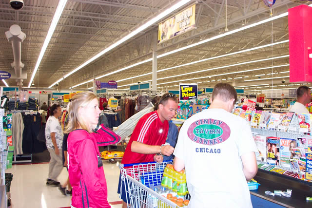 Jenn wonders if we're forgetting anything in our supply run