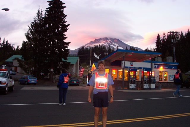 Bill awaits his first leg