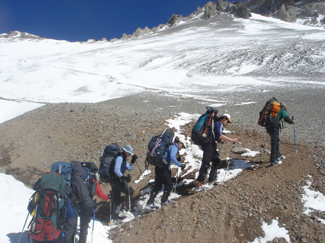 Climbing Mt. Aconcagua in Argentina