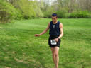 Alex Swenson halfway through the 100 Miler