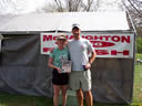 Tanya Cady with race director Andy Weinberg