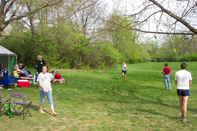 Mike Ward approaches the end of his 50 miler