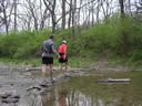 Great balance displayed late in Steve's 50 miler