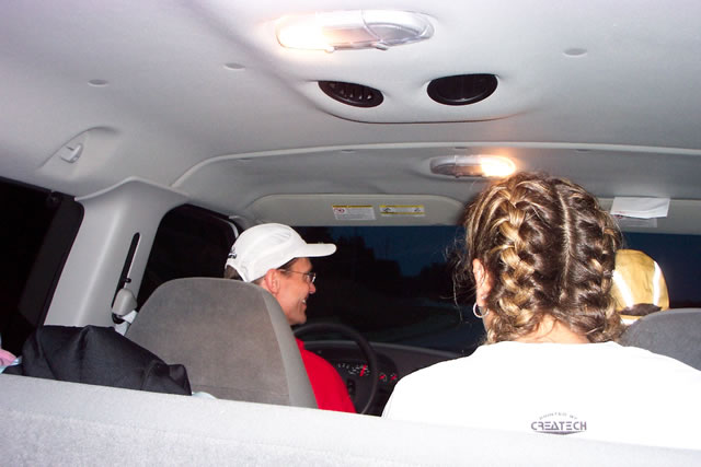 Van 2 of Greater Chicago Running Team