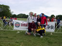 Greater Chicago Running Team at the finish of the Great Midwest Relay