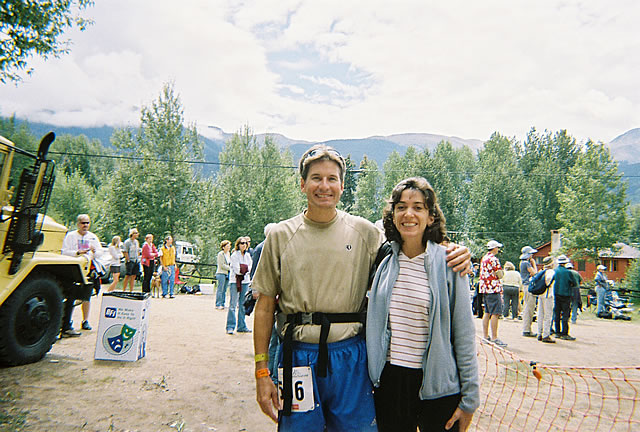 Bill and Michelle at Twin Lakes