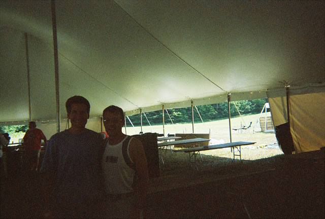 Bill with the amazing Zeke Zuker
