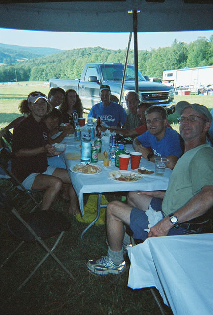 Pre-race dinner