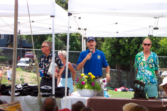Awards ceremony at Placer HS - Auburn, CA