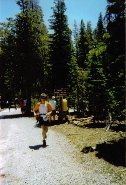 Bill enters Robinson Flat