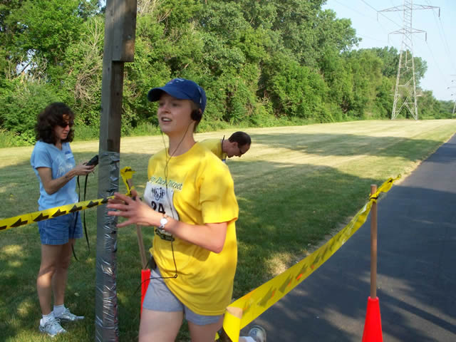 Female champion Megan Moeller