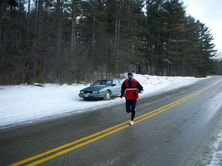 A bundled-up Kevin Setnes