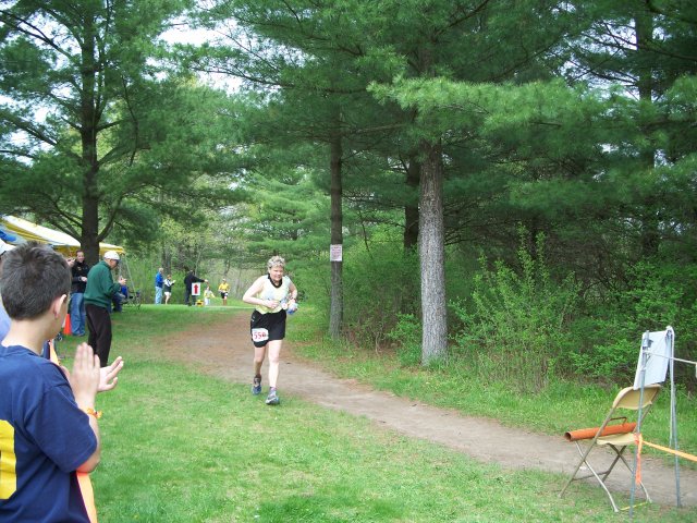 Local favorite and Ice Age Trail veteran Kristine Hinrichs of Milwaukee, WI