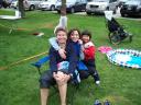 Libby Davenport invites Bill & Michelle Thom over to the kid's pool for some relaxation
