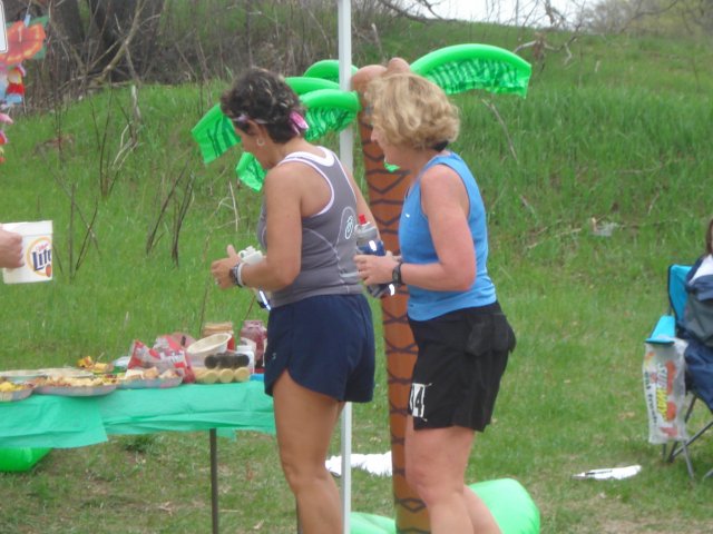 Mary Ann Zemla and Barb Lips.
