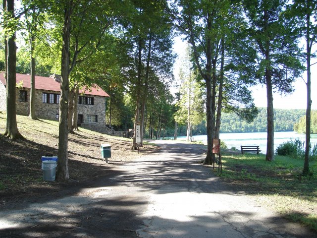 The view from the start.
