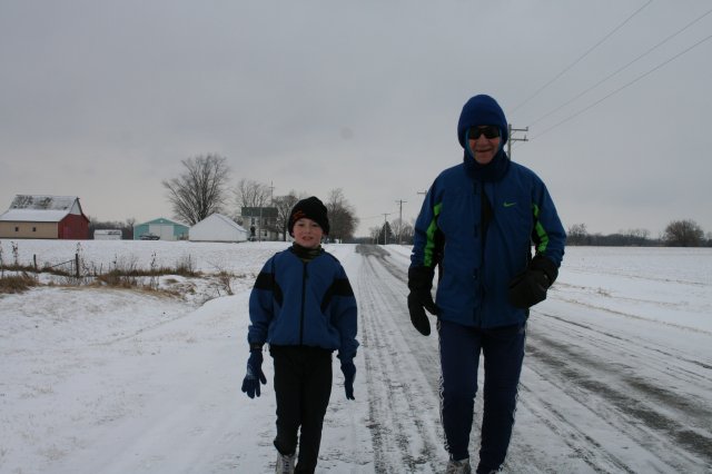 FAT ASS 50K : McNabb, IL : Sunday January 11, 2009