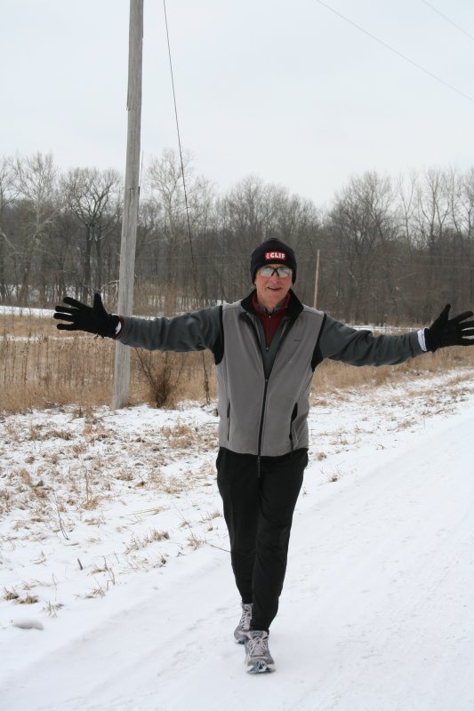 FAT ASS 50K : McNabb, IL : Sunday January 11, 2009