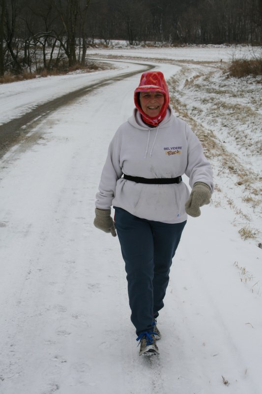 FAT ASS 50K : McNabb, IL : Sunday January 11, 2009