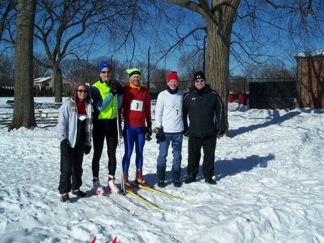 Park Ridge XC Fun Race : Park Ridge, IL : Saturday January 24, 2009