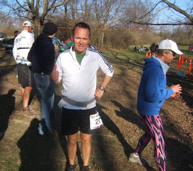 all smiles at  50 miles