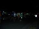 A reflective pack leaving Leadville