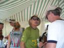 Lar-Bear checks into Winfield aid station