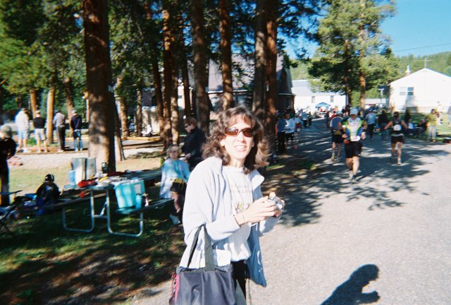 Michelle meets Bill at Fish Hatchery