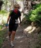 Jane looked fresh coming up Hope Pass
