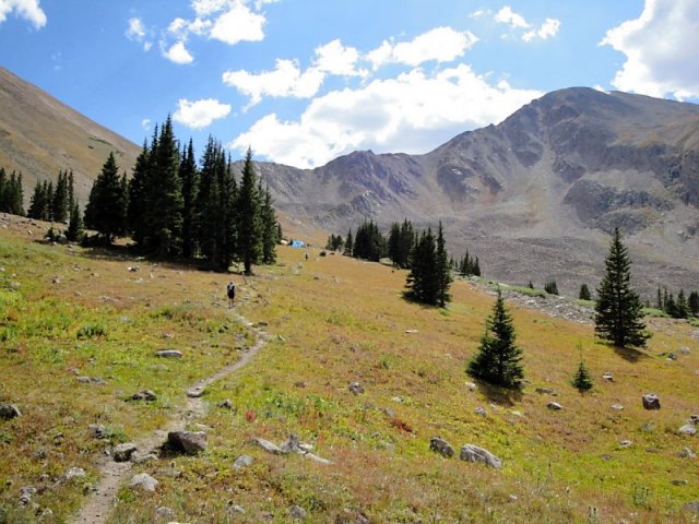 The last gasp before Hope Pass