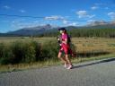 Front-runners on Hwy 300 east of Fish Hatchery outbound : Saturday August 21, 2010