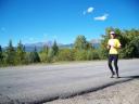 Michael Davenport on County Rd 4 inbound toward Leadville : Sunday August 22, 2010 - 9:00 am