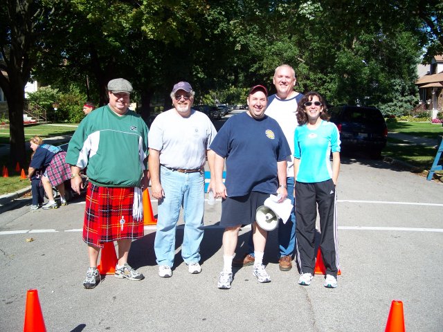 Sunday September 19, 2010 : Fun at the 1st Annual Kilt Run