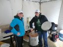 Saturday March 26, 2011 : Hanging out at the Finish