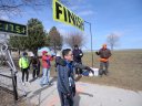 Saturday March 26, 2011 : Hanging out at the Finish