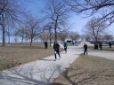 Saturday March 26, 2011 : Hanging out at the Finish