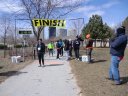 Saturday March 26, 2011 : Hanging out at the Finish