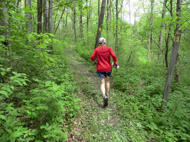 Mary's Solo Ice Age Trail 50 Mile Run : Saturday May 28, 2011