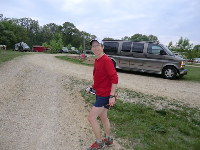 Mary's Solo Ice Age Trail 50 Mile Run : Saturday May 28, 2011