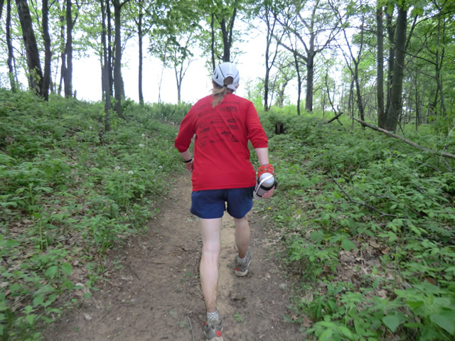 Mary's Solo Ice Age Trail 50 Mile Run : Saturday May 28, 2011