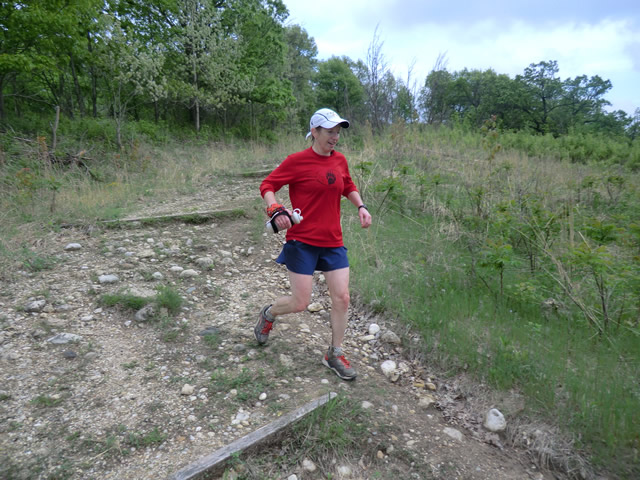 Mary's Solo Ice Age Trail 50 Mile Run : Saturday May 28, 2011