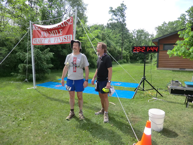Sunday Morning at the Finish : Sunday June 5, 2011
