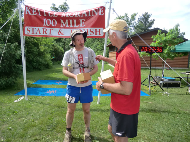 Sunday Morning at the Finish : Sunday June 5, 2011