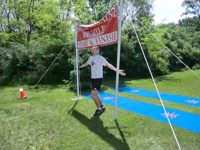 Sunday Morning at the Finish : Sunday June 5, 2011