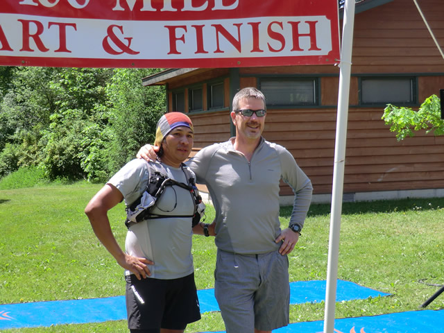Sunday Morning at the Finish : Sunday June 5, 2011