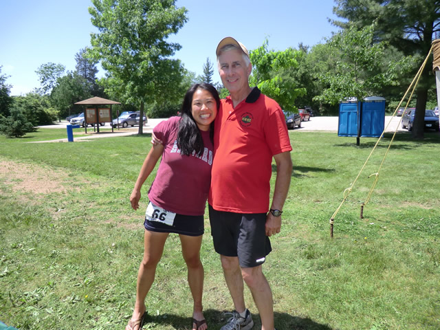 Sunday Morning at the Finish : Sunday June 5, 2011