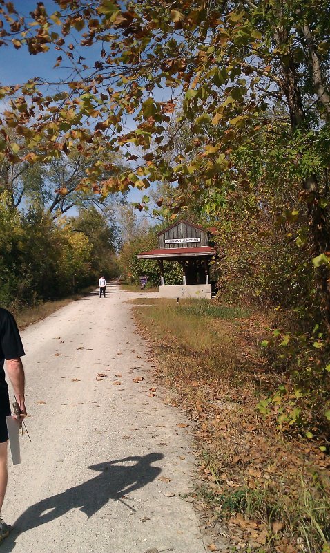 Hindman Junction near McBaine. The 30.0 mile mark